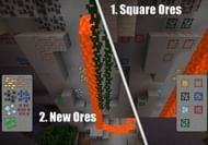 Players possess multiple texture options in Paper Cut-Out (Image via Superalgae/PlanetMinecraft)